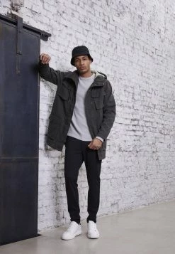 Only & Sons Herren ONSFULTON LIFE Parka in Peat - stilvoller Wintermantel für Herren