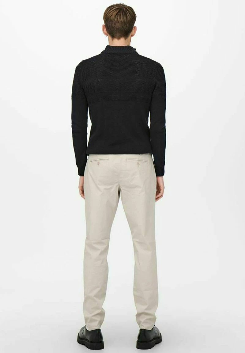 Only & Sons Herren ONSCAM PG - Chino - Silver Lining | Moderne Herrenhose in zeitlosem Design 3 Only & Sons Herren ONSCAM PG - Chino - Silver Lining | Moderne Herrenhose in zeitlosem Design – Bild 3