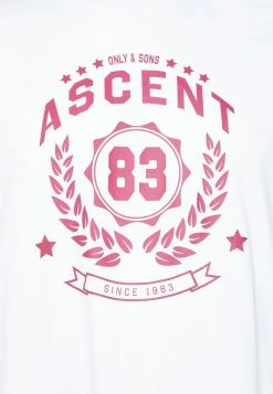 Only & Sons Herren ONSIAN T-Shirt Print - Bright White - Modernes Design für jeden Anlass 5 Only & Sons Herren ONSIAN T-Shirt Print - Bright White - Modernes Design für jeden Anlass -Only & Sons Geschäft 1e410ab15a374663b93e656a51a9a1d7