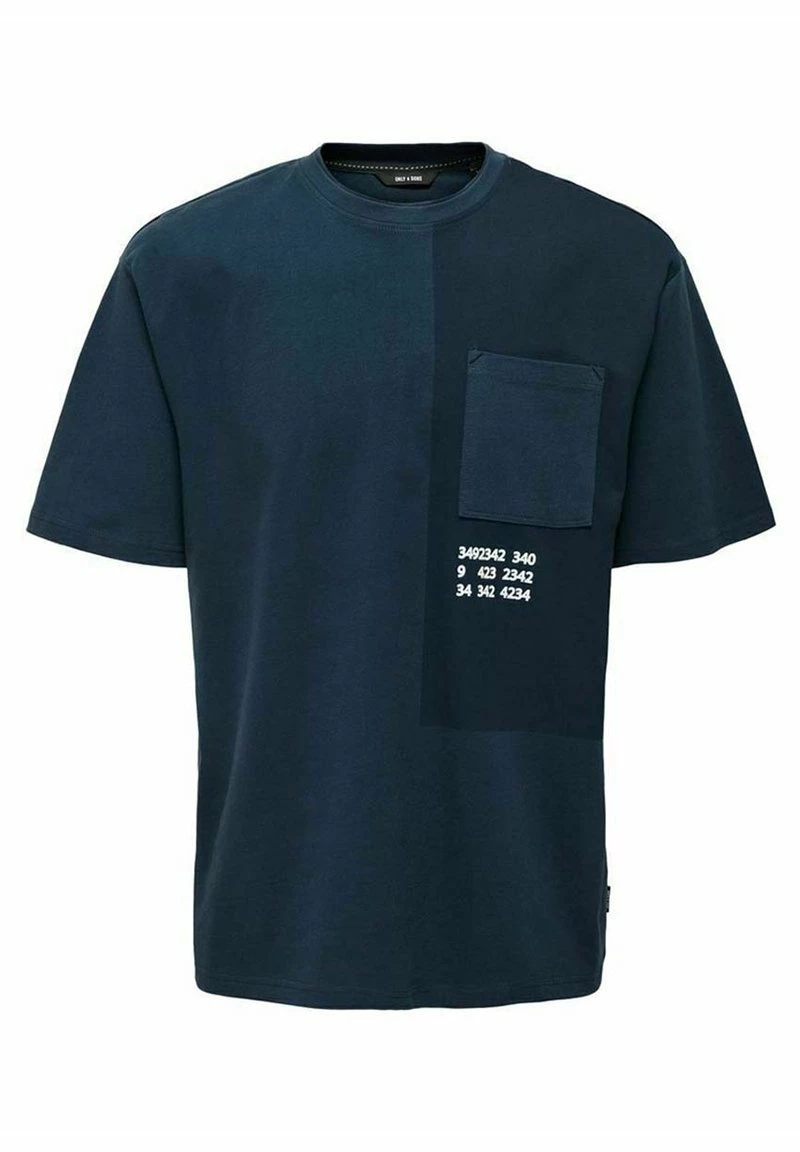 Only & Sons T-Shirt Print - Dress Blues | Herren | Bekleidung/T-Shirts & Polos/T-Shirts print 5 Only & Sons T-Shirt Print - Dress Blues | Herren | Bekleidung/T-Shirts & Polos/T-Shirts print – Bild 5