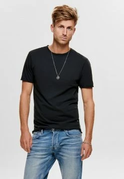 Only & Sons Geschäft 41 Only & Sons ALBERT - Herren T-Shirt Basic in Schwarz