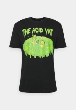 Only & Sons ONSRICKNMORTY T-Shirt Unisex - Schwarz - Moderne T-Shirt-Prints