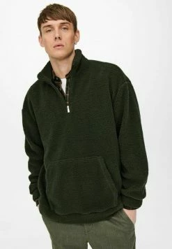 Only & Sons ONSREMY Fleecepullover für Herren - Peat | Warm und bequem -Only & Sons Geschäft 221291ce02a64791b5977fb7a324a575