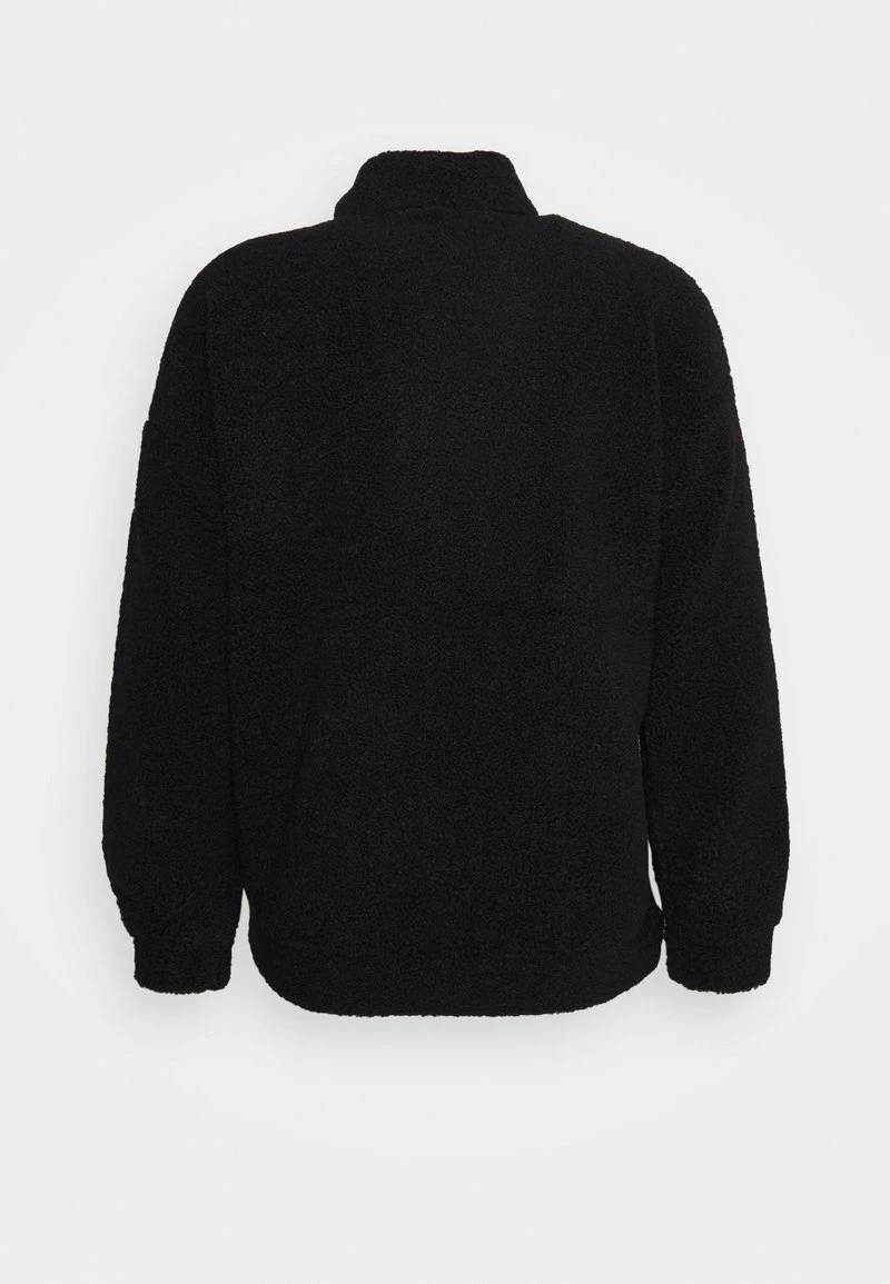 Only & Sons Herren ONSBLOCK ZIP HIGH NECK Fleecepullover Schwarz 2 Only & Sons Herren ONSBLOCK ZIP HIGH NECK Fleecepullover Schwarz – Bild 2