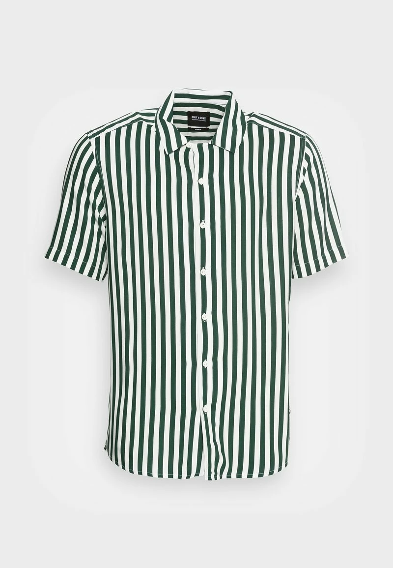 Only & Sons Herren ONSWAYNE LIFE Hemd - Dark Green | Freizeithemd für stilvolle Looks 4 Only & Sons Herren ONSWAYNE LIFE Hemd - Dark Green | Freizeithemd für stilvolle Looks – Bild 4