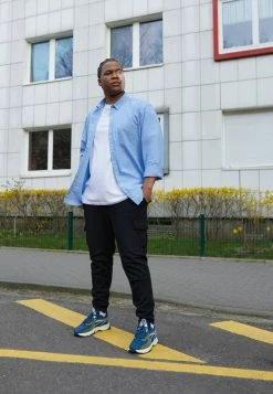 Only & Sons Herren ONSALVARO LIFE OXFORD Freizeithemd - Blau