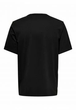 Herren ONLY & SONS PRINT - T-Shirt Print - Schwarz -Only & Sons Geschäft 23970aa922684ca5b76265034b4caf9d