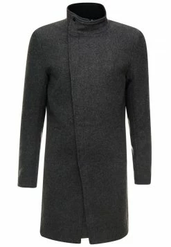 Only & Sons Herren ONSOSCAR COAT - Klassischer Wollmantel in Dark Grey Melange | Elegante Mäntel für Herren -Only & Sons Geschäft 23d1e8d87c67455bb6da2d662d2def77