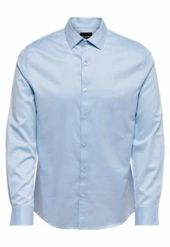 Only & Sons Herren Langarm Hemd Cashmere Blue | Freizeithemd aus Premium-Qualität -Only & Sons Geschäft 2446de22781a4968843007f961caf0b0