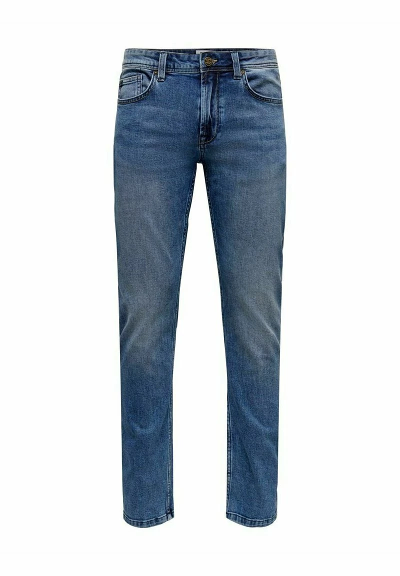 Only & Sons Herren ONSWEFT - Straight Leg Jeans in Blau - Modernes Denim Design 1 Only & Sons Herren ONSWEFT - Straight Leg Jeans in Blau - Modernes Denim Design
