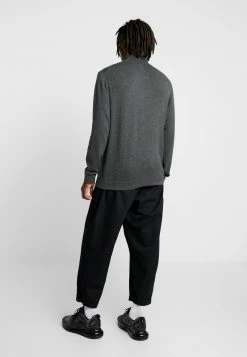 Only & Sons Herren ONSALEX ROLL NECK - Strickpullover Dark Grey Melange - Hochwertiger Herrenpullover -Only & Sons Geschäft 25b660eb690945eba922786e37396b19