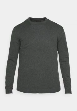 Only & Sons Herren ONSALEX CREW NECK Strickpullover - Dark Grey Melange | Bequemer Pullover für Herren -Only & Sons Geschäft 25c1578313604642bf6a2be9d5edb062