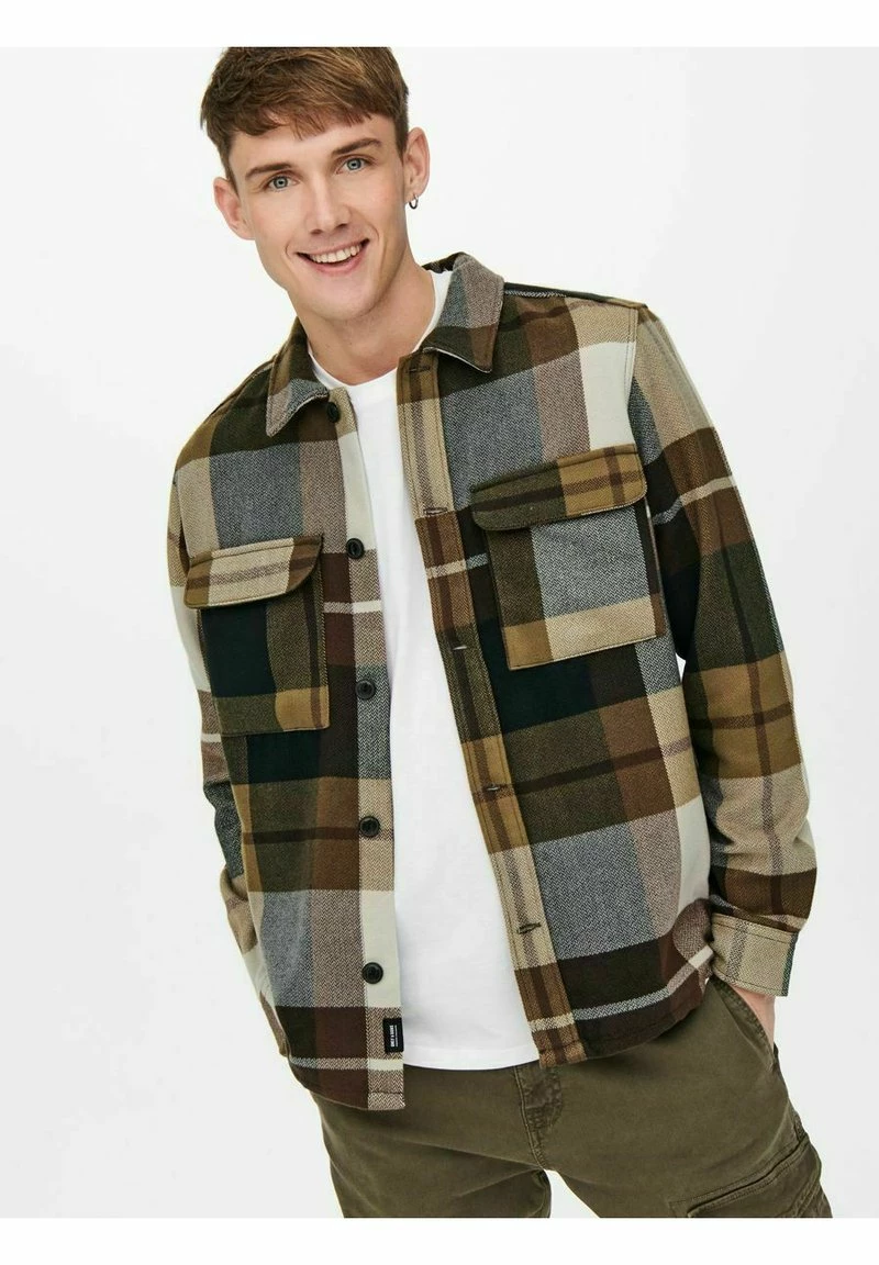 Only & Sons Hemd - Chicory Coffee | Freizeithemd für Herren 4 Only & Sons Hemd - Chicory Coffee | Freizeithemd für Herren – Bild 4