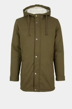 Only & Sons Herren ONSALEX Parka - Khaki | Leichter Wintermantel für Herren -Only & Sons Geschäft 25fb54c88b9c40cb9920bfa15c5e335a