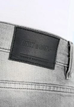 Only & Sons Herren ONSLOOM Slim Fit Jeans - Grau 12 Only & Sons Herren ONSLOOM Slim Fit Jeans - Grau -Only & Sons Geschäft 2607d453df3f4a5c87cd659474e15992