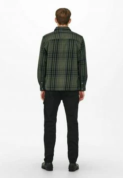 Only & Sons Herren Hemd - Peat | Freizeithemd aus weichem Baumwollstoff | Moderne Passform -Only & Sons Geschäft 263faeda44f54779b60fd06c98f08c47