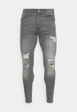 Only & Sons Herren ONSWARP LIFE SKINNY GREYST - Slim Fit Jeans in Grau -Only & Sons Geschäft 269b78a4752a484d9995497b7f3d5e01