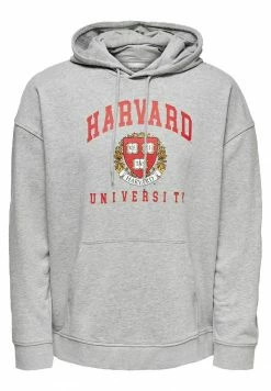 Only & Sons Herren Kapuzenpullover - Leichtes Grau Melange | Bequem & Stilvoll -Only & Sons Geschäft 273cb2d142b7489f9aa5496b980fe516