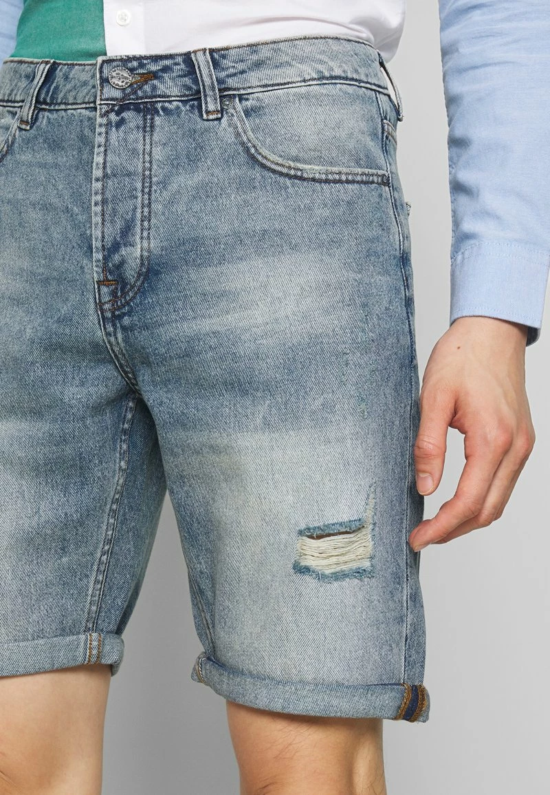 Only & Sons Herren ONSAVI LOOSE - Jeans Shorts - Blue Denim | Bequeme & Stilvolle Herrenshorts 5 Only & Sons Herren ONSAVI LOOSE - Jeans Shorts - Blue Denim | Bequeme & Stilvolle Herrenshorts – Bild 5