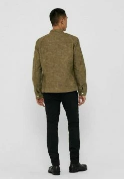 Only & Sons Herren ONSJASPER Kunstlederjacke - Stilvolle Kangaroo-Lederjacke für Herren -Only & Sons Geschäft 2842461074ec4d42932f60d75d04d91e