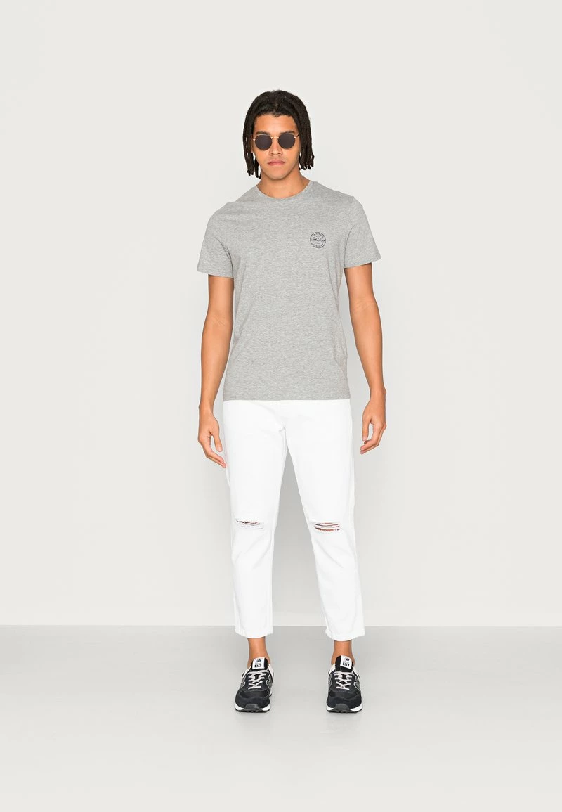 Only & Sons ONSAVI BEAM CROP WHITE DAMAG - Slim Fit Jeans für Herren | Weiße Denim 2 Only & Sons ONSAVI BEAM CROP WHITE DAMAG - Slim Fit Jeans für Herren | Weiße Denim – Bild 2
