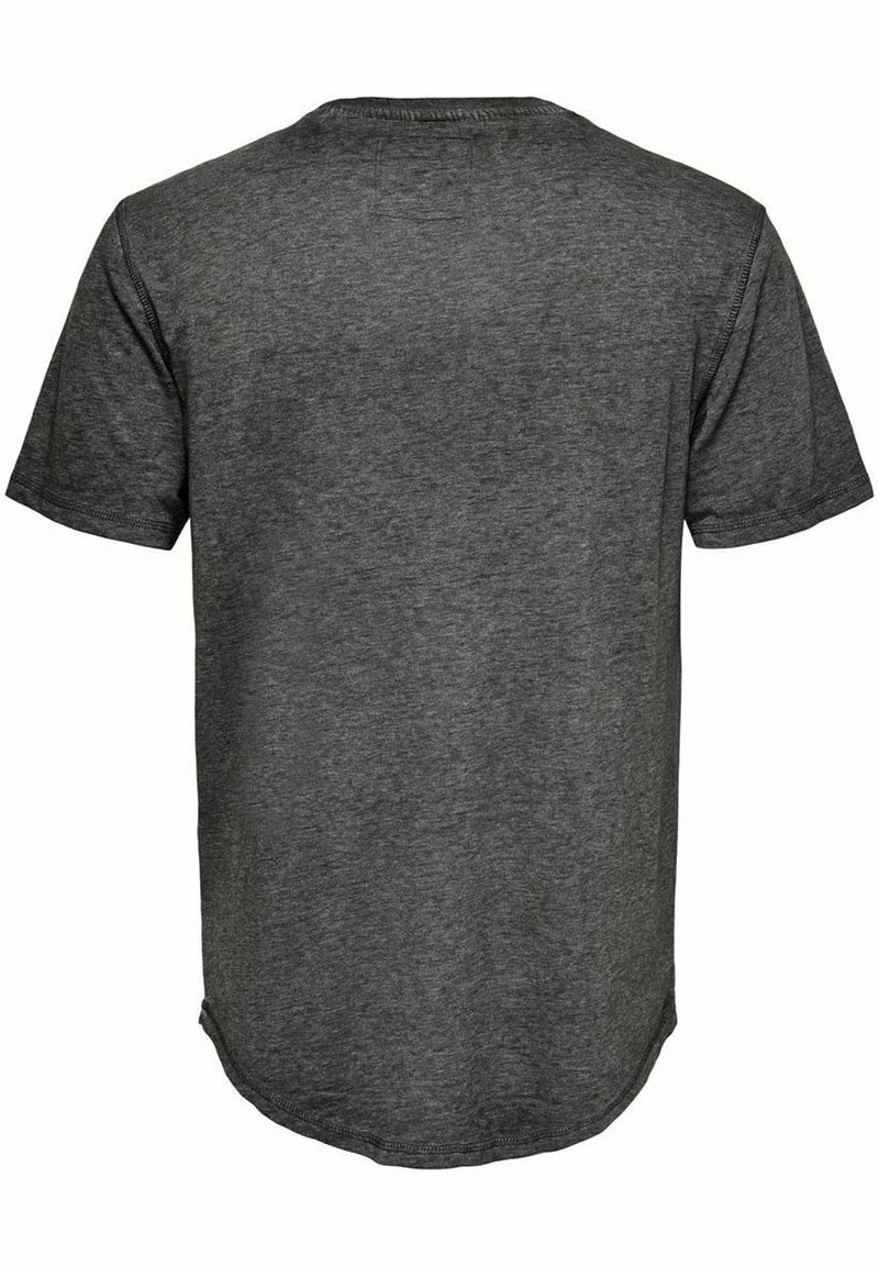 Only & Sons T-Shirt Basic - Schwarz | Herren T-Shirt | Moderne Passform 5 Only & Sons T-Shirt Basic - Schwarz | Herren T-Shirt | Moderne Passform – Bild 5