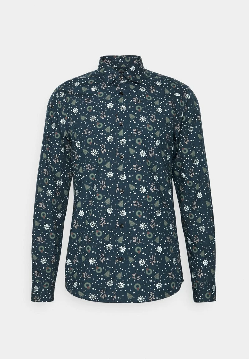 Only & Sons Herren ONSXMAS MADO Freizeithemd - Dress Blues - Elegant & Bequem 7 Only & Sons Herren ONSXMAS MADO Freizeithemd - Dress Blues - Elegant & Bequem – Bild 7