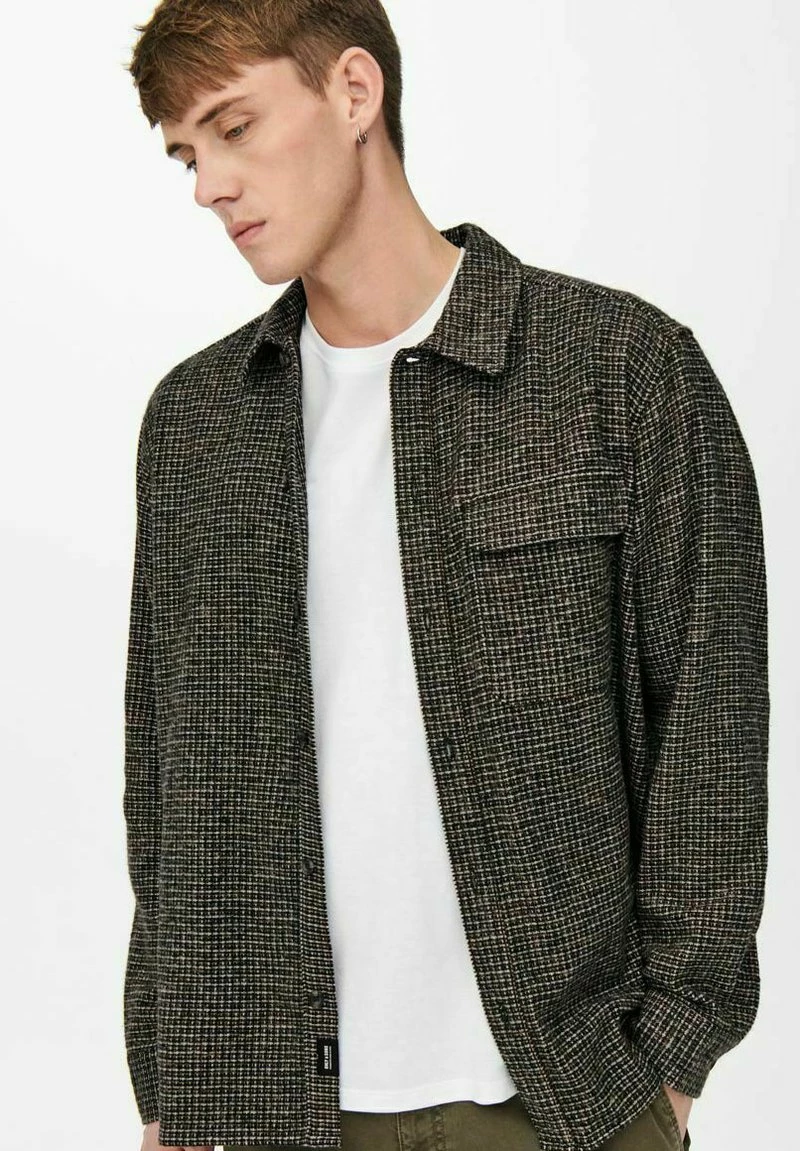 Only & Sons Hemd - Butterscotch | Herren Freizeithemd | Modisches Hemd für jeden Anlass 4 Only & Sons Hemd - Butterscotch | Herren Freizeithemd | Modisches Hemd für jeden Anlass – Bild 4