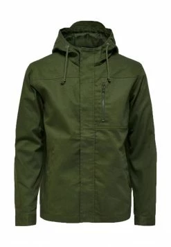 Only & Sons Herren Leichte Jacke - Olive Night | Leichte Outdoor-Jacke für Männer -Only & Sons Geschäft 2a9234df83bf4e55bb7c8875473a6b1c
