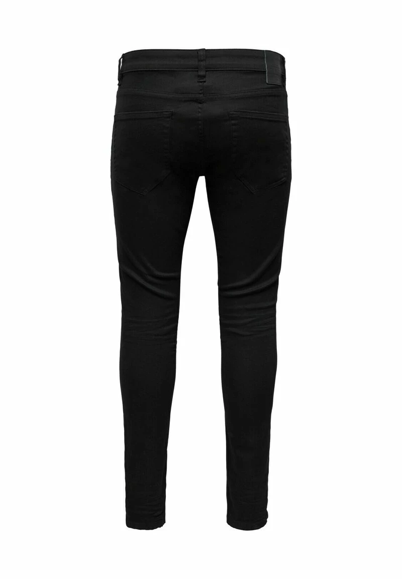Only & Sons Skinny Fit Herren Jeans - Schwarz 2 Only & Sons Skinny Fit Herren Jeans - Schwarz – Bild 2