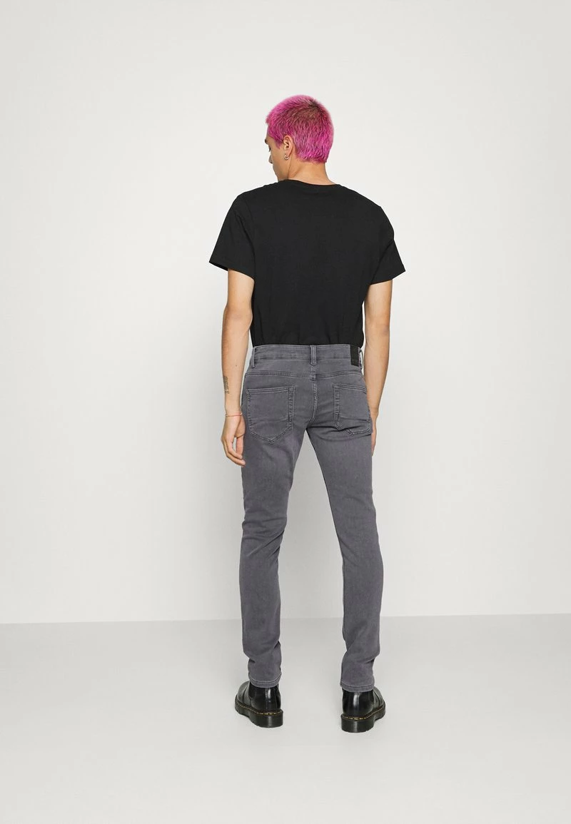 Only & Sons Herren ONSLOOM LIFE - Slim Fit Jeans - Grau Denim - Moderne Herrenjeans 3 Only & Sons Herren ONSLOOM LIFE - Slim Fit Jeans - Grau Denim - Moderne Herrenjeans – Bild 3