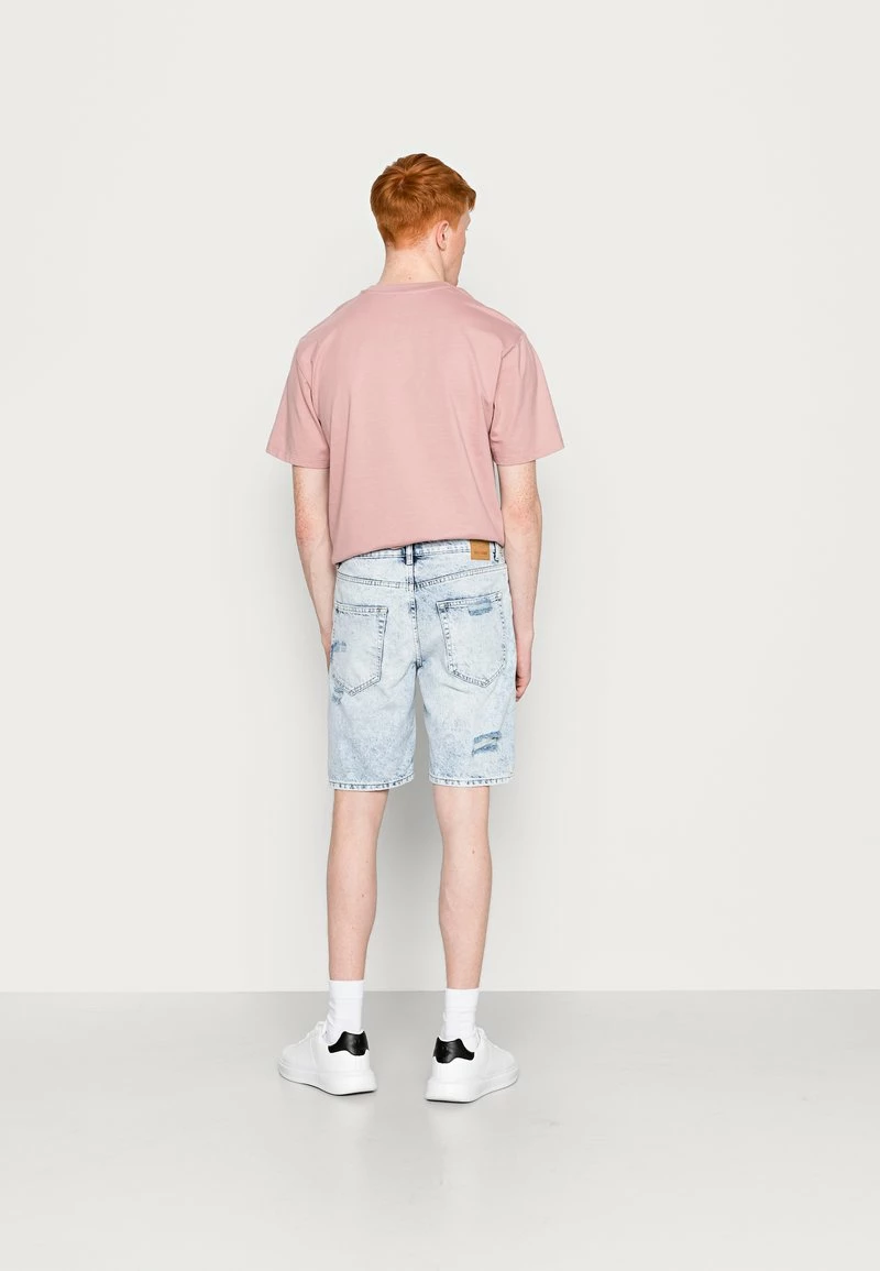 Only & Sons Herren ONSAVI DAMAGE - Jeans Shorts - Blau Denim 3 Only & Sons Herren ONSAVI DAMAGE - Jeans Shorts - Blau Denim – Bild 3