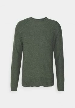 Only & Sons ONSPAVIS STRUC RAGLAN CREW - Strickpullover Herren - Hedge Green