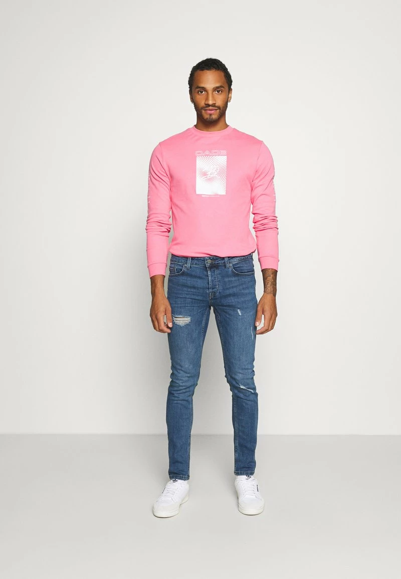 Only & Sons ONSLOOM DAMAGE - Slim Fit Jeans für Herren - Blauer Denim 2 Only & Sons ONSLOOM DAMAGE - Slim Fit Jeans für Herren - Blauer Denim – Bild 2