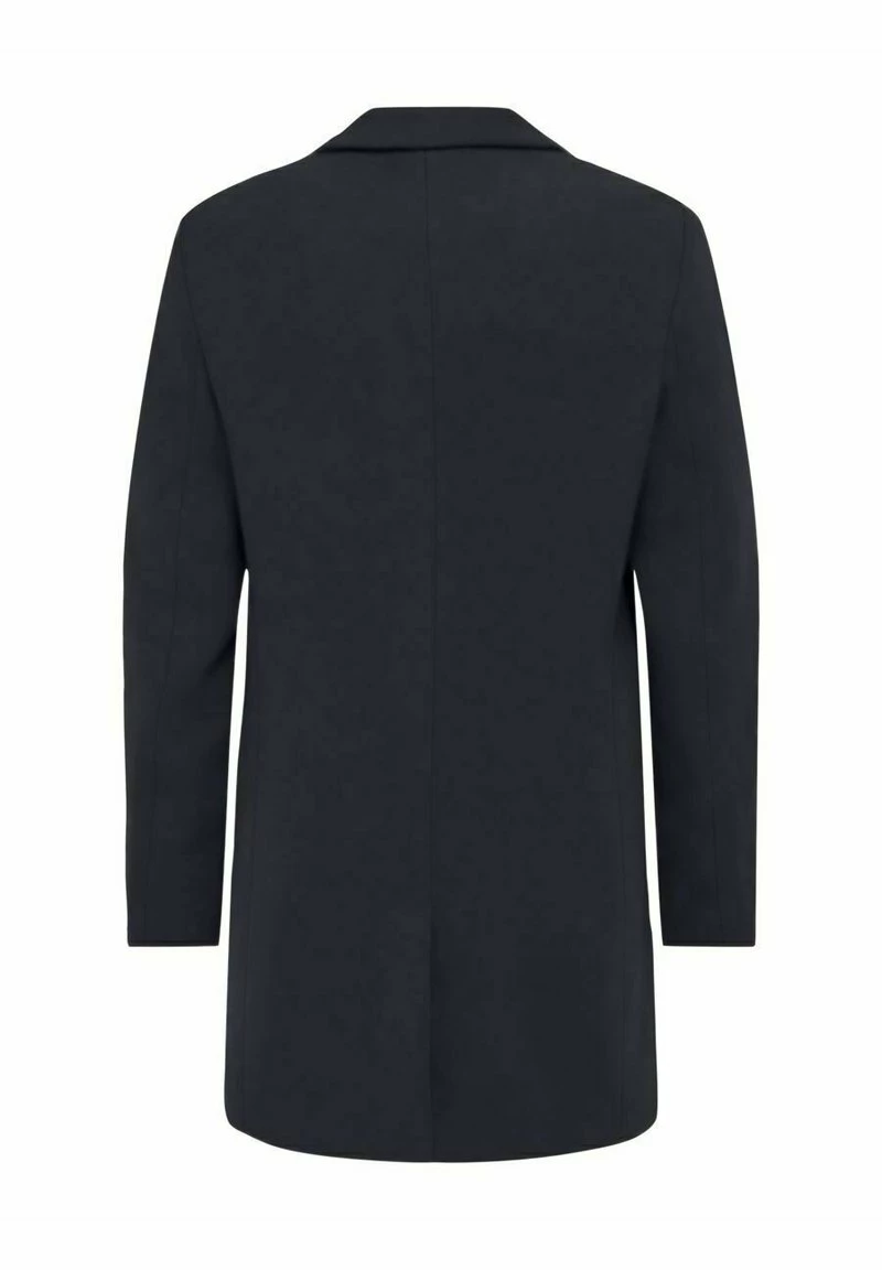 Only & Sons Herren Klassischer Wollmantel - Dunkelblau 2 Only & Sons Herren Klassischer Wollmantel - Dunkelblau – Bild 2