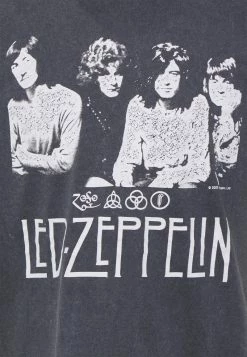 Only & Sons ONSLEDZEPPELIN TEE UNISEX - Schwarz - Gedrucktes T-Shirt -Only & Sons Geschäft 2e36584202354cf7a5d562fa7a57bfba