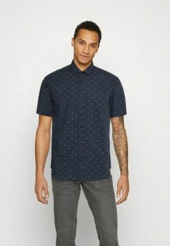 Only & Sons Herren ONSSANE DITSY Hemd - Dark Navy | Freizeithemd | Stilvoll & Bequem