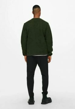 Only & Sons Herren SHERPA Fleecejacke - Olive Night - Warme und stilvolle Fleecejacke 9 Only & Sons Herren SHERPA Fleecejacke - Olive Night - Warme und stilvolle Fleecejacke -Only & Sons Geschäft 2fa91461ecfb48108ea8aec30021d98a