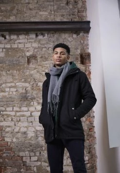 Only & Sons Herren ONSALEX Parka - Eleganter Wintermantel in Schwarz