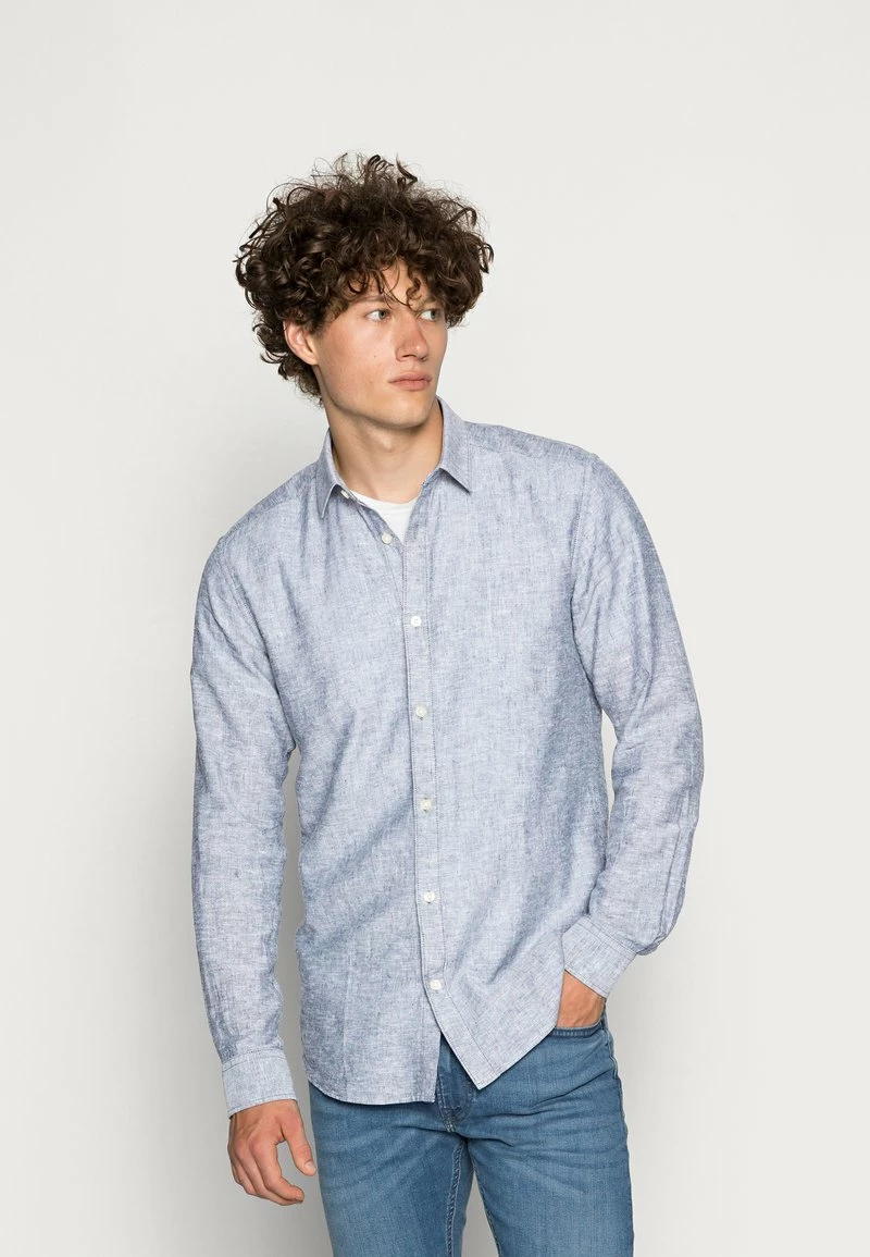 Only & Sons Herren ONSCAIDEN SOLID Hemd Dress Blues - Elegantes Freizeithemd 1 Only & Sons Herren ONSCAIDEN SOLID Hemd Dress Blues - Elegantes Freizeithemd