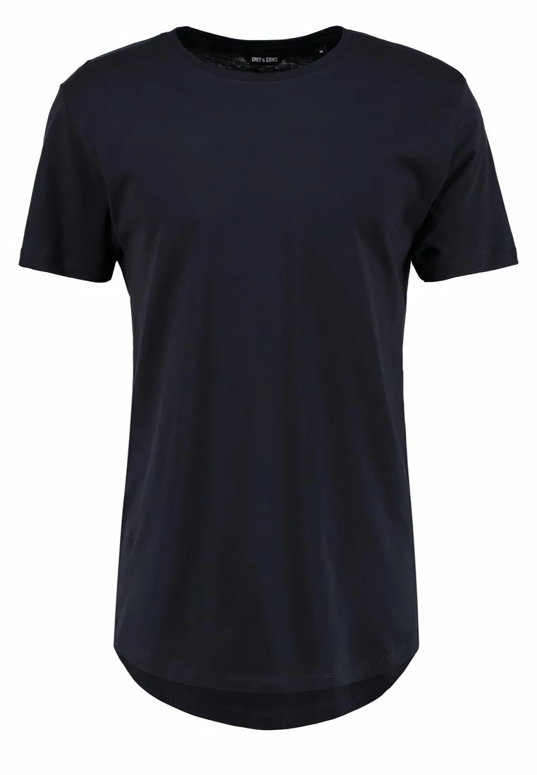 Only & Sons ONSMATT LIFE LONGY TEE - Basic T-Shirt für Herren in Dunkelblau 5 Only & Sons ONSMATT LIFE LONGY TEE - Basic T-Shirt für Herren in Dunkelblau – Bild 5