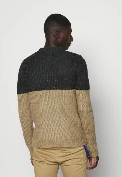 Only & Sons ONSNAZLO NAP BLOCK CREW NECK - Strickpullover - Chinchilla | Unisex -Only & Sons Geschäft 314a9cd520cf4a7d96003f834ae09226