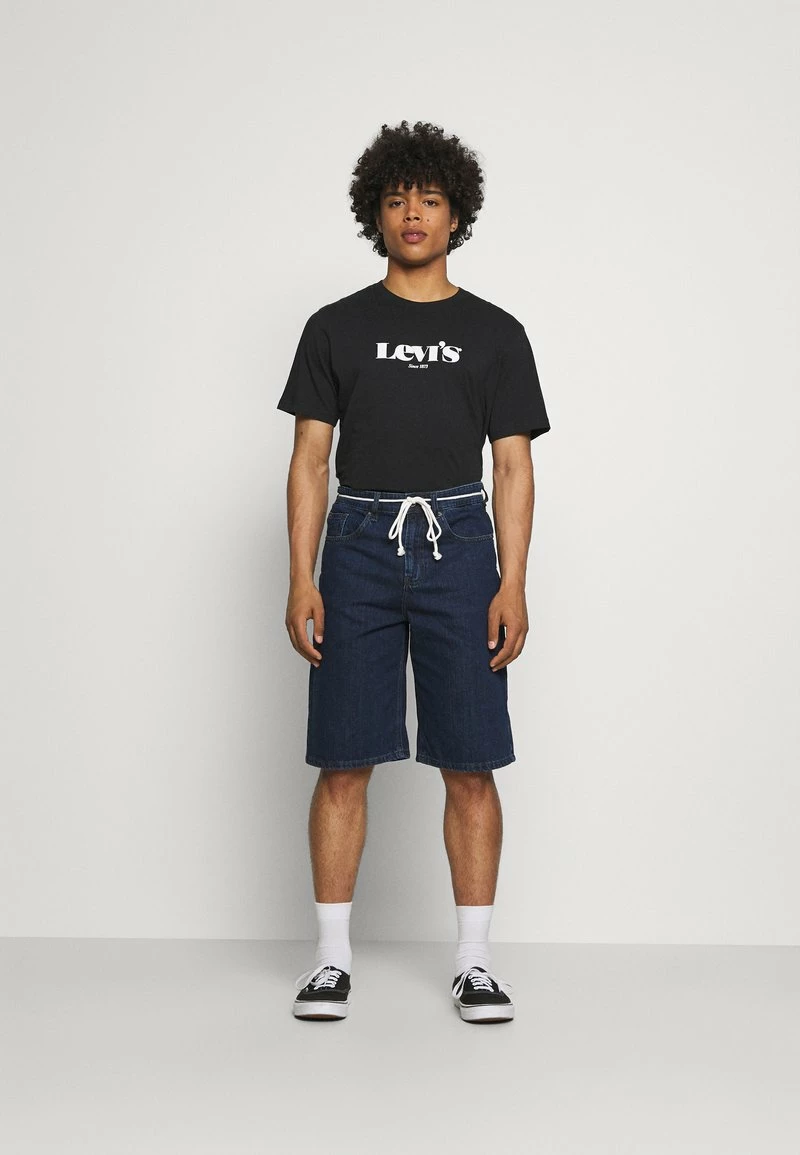 Only & Sons Herren ONSLARS LIFE POCKET BOXY - Blue Denim Shorts | Stilvolle Chino Shorts für Herren 2 Only & Sons Herren ONSLARS LIFE POCKET BOXY - Blue Denim Shorts | Stilvolle Chino Shorts für Herren – Bild 2