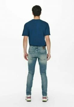 Only & Sons Herren ONSLOOM - Slim Fit Jeans - Blau Denim | Moderne Passform | Langlebig 9 Only & Sons Herren ONSLOOM - Slim Fit Jeans - Blau Denim | Moderne Passform | Langlebig -Only & Sons Geschäft 326d7ba67e80449ba4a1e014805feccf