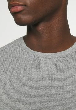 Only & Sons Herren ONSPANTER LIFE CREW - Strickpullover - Medium Grey Melange | Hochwertiger Herrenpullover 11 Only & Sons Herren ONSPANTER LIFE CREW - Strickpullover - Medium Grey Melange | Hochwertiger Herrenpullover -Only & Sons Geschäft 328e859f13af4b37bd31cac022647b24