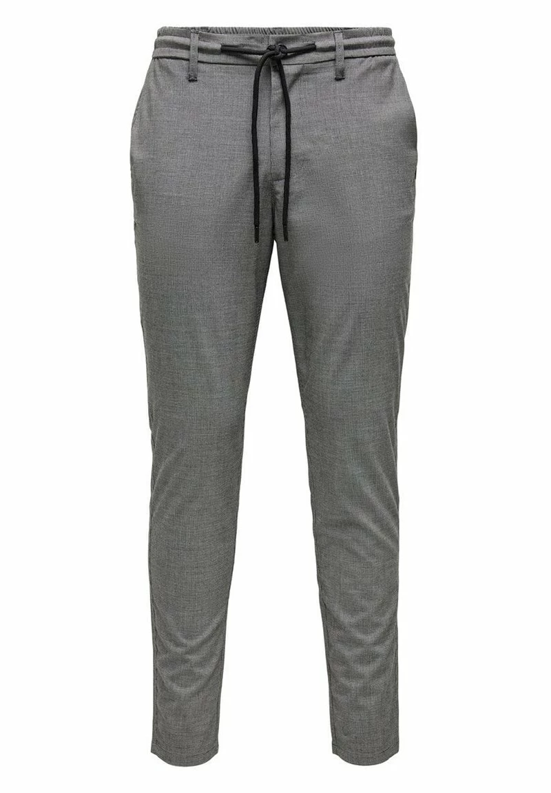 Only & Sons Herren KLASSISCHE Stoffhose Light Grey Melange - Elegante Herrenhose 5 Only & Sons Herren KLASSISCHE Stoffhose Light Grey Melange - Elegante Herrenhose – Bild 5