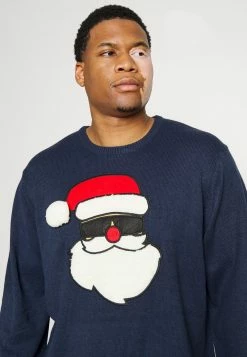 Only & Sons Herren ONSXMAS FUNNY FRONT BADGE Strickpullover - Dress Blues | Warm & Stylisch 9 Only & Sons Herren ONSXMAS FUNNY FRONT BADGE Strickpullover - Dress Blues | Warm & Stylisch -Only & Sons Geschäft 3454bfdf652f46699fc44ad085d26aee