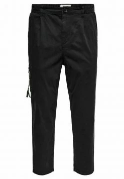 Only & Sons Herren Chino Hose - Schwarz | Klassische Passform | Hochwertige Qualität | Bekleidung/Hosen