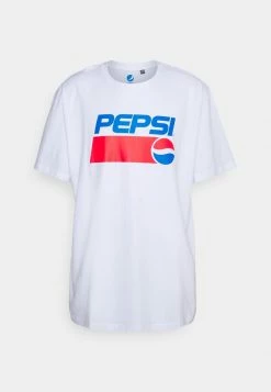 Only & Sons Herren ONSPEPSI LOGO TEE - Weißes T-Shirt mit Print