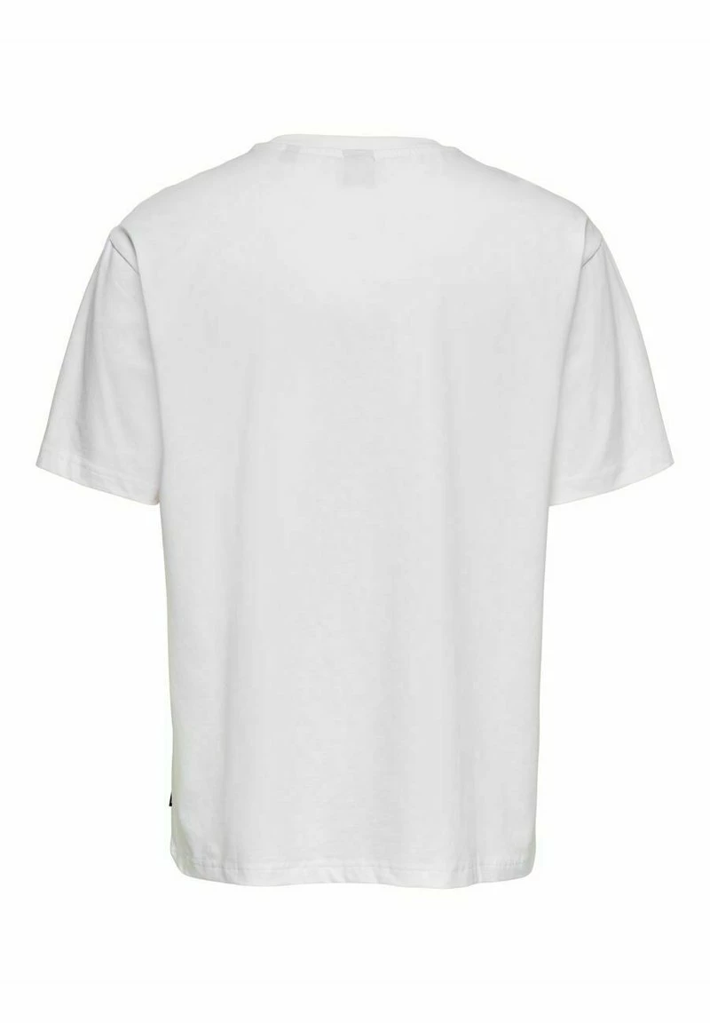 Only & Sons Herren T-Shirt Print - Bright White | Modisches Basic-Top 7 Only & Sons Herren T-Shirt Print - Bright White | Modisches Basic-Top – Bild 7